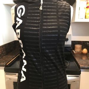 Dolce & Gabbana Black casual vest size Small